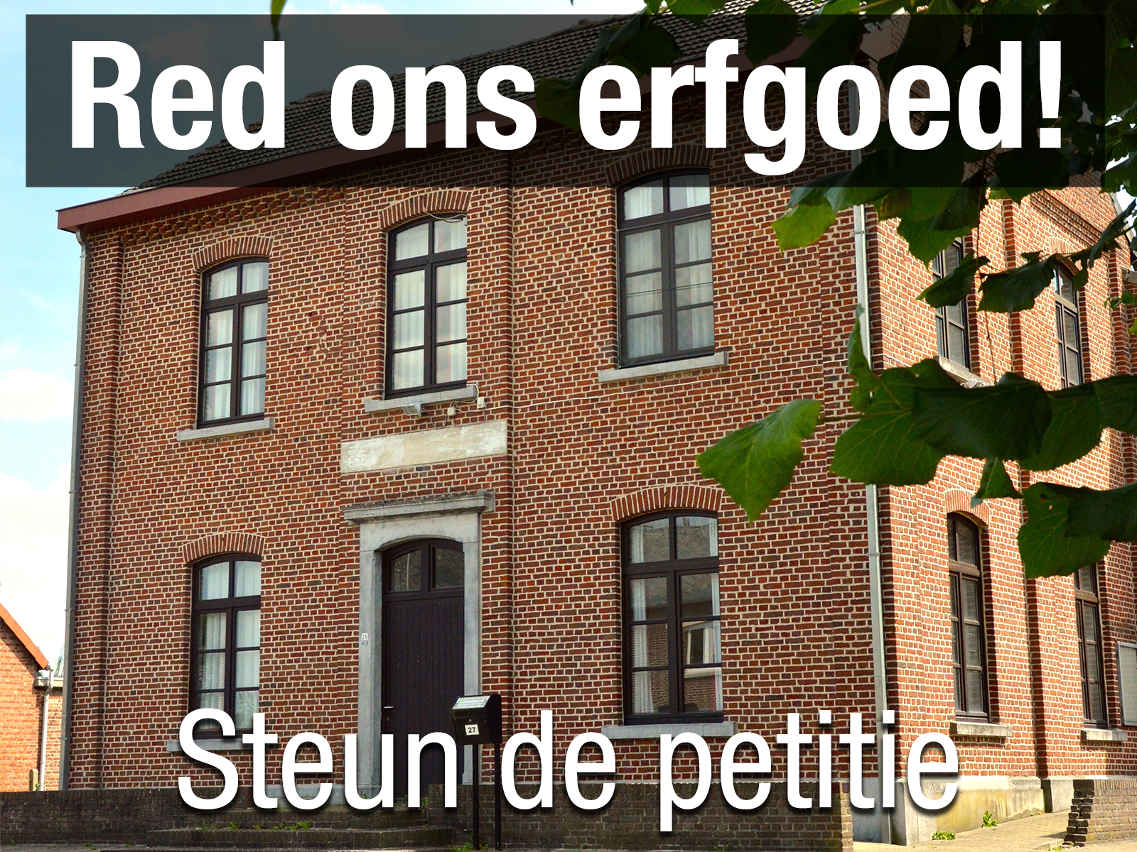 Affiche red ons erfgoed